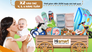 Đón hè 2022 rực rỡ - Sữa Hismart Nhân đôi điểm thưởng