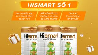 SỮA BỘT CHO BÉ HISMART TẶNG 200 LON SỮA CHO MẸ BẦU VÀ CỌP CON ĐÁNG YÊU