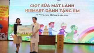 HISMART MILK trao tặng 50 lon sữa cho Bệnh viện Phụ sản Hải Phòng