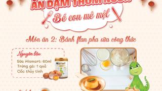 Công thức món ăn thứ 2: Bánh Plan pha sữa công thức