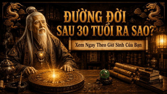 Vị Trí Cung Thân Theo Giờ Sinh Định Hình Hậu Vận Và Xu Hướng Cuộc Đời Sau 30 Tuổi