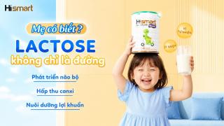 Lactose Là Gì Và Tại Sao Đây Là Nguồn Đường Tốt Nhất Cho Hệ Tiêu Hoá Của Bé?