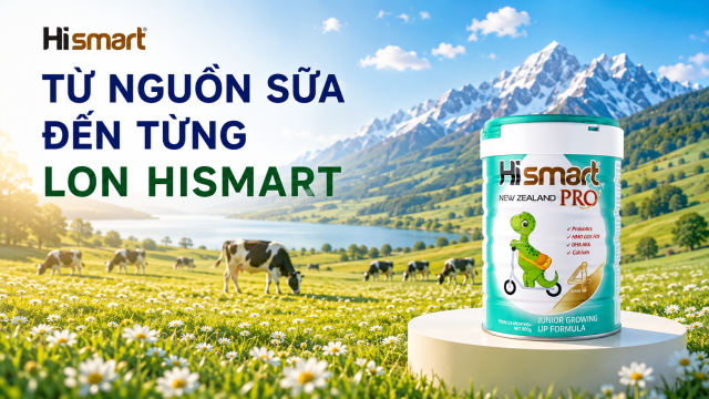 Từ nguồn sữa đến từng lon Hismart: Chất lượng bắt đầu từ nơi mọi hành trình được khởi nguồn