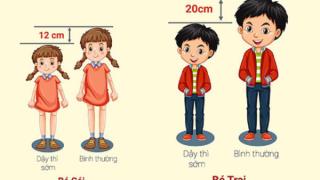 Tác Hại Của Dậy Thì Sớm Ở Trẻ Bạn Không Thể Bỏ Qua