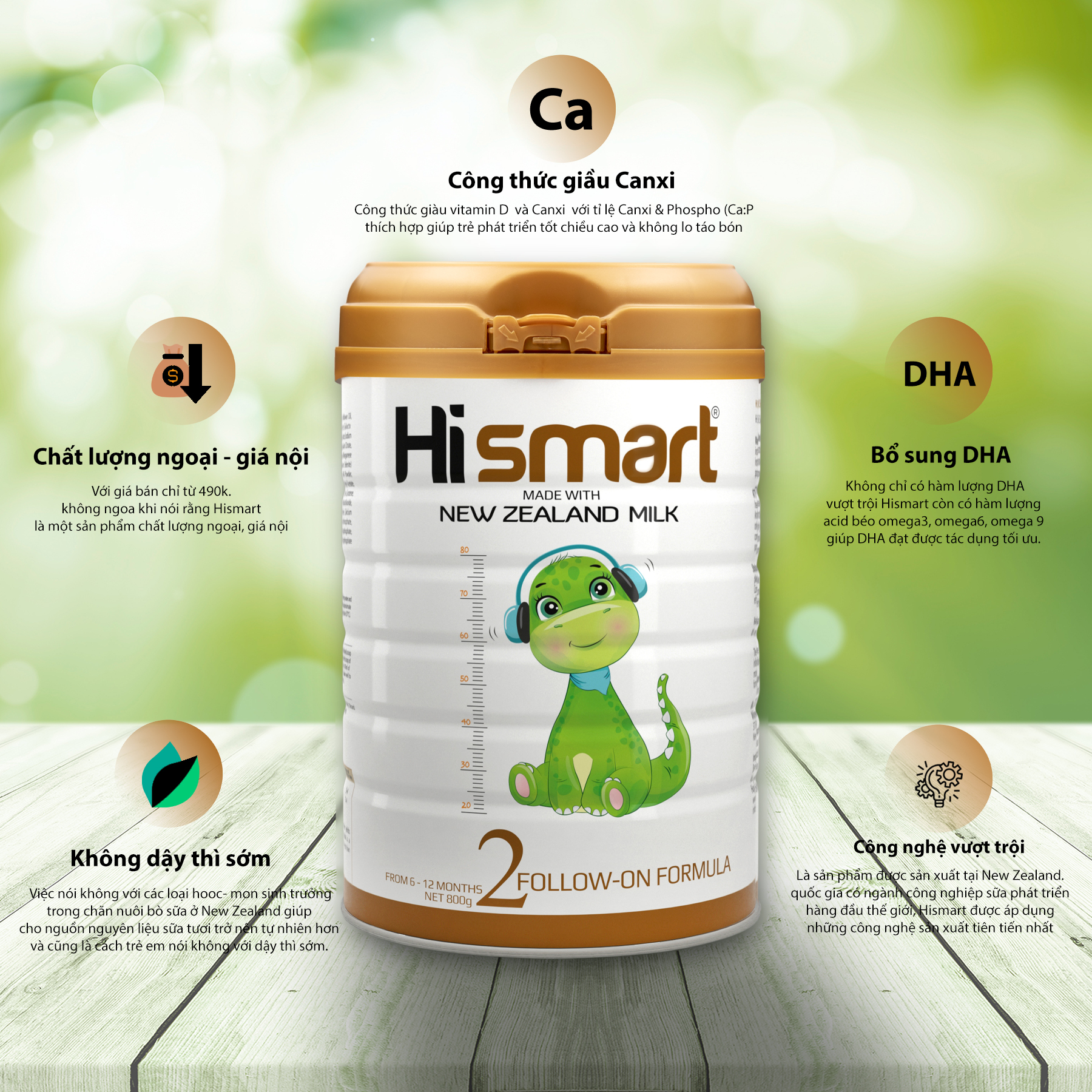 Sữa Công Thức Hismart Số 2