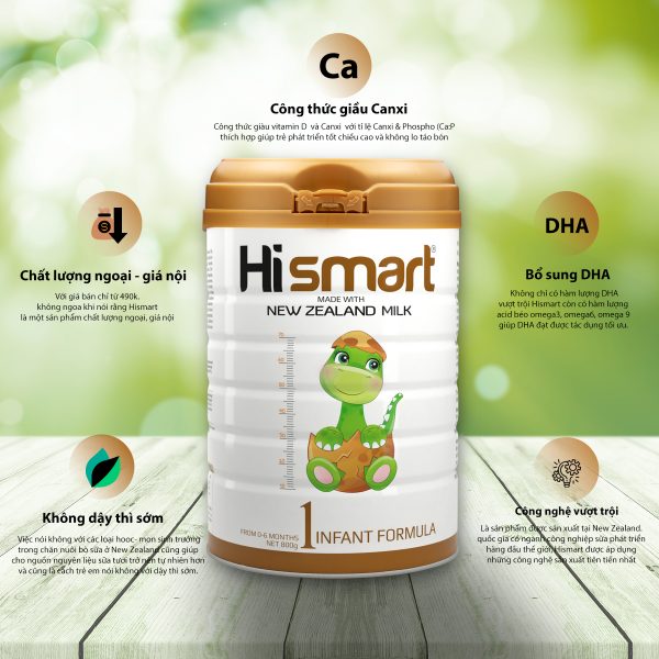 Sữa Công Thức Phát Triển Trí Não Cho Bé 3 Năm Đầu Đời