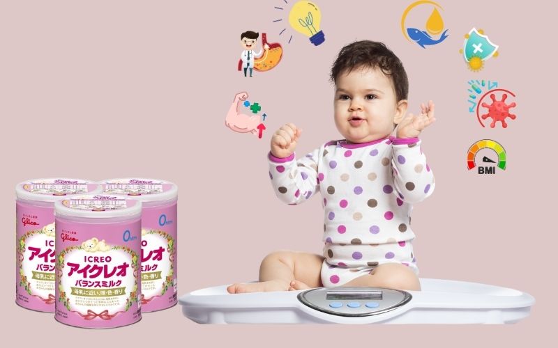 Sữa Glico - giúp bé tăng cân an toàn hiệu quả 