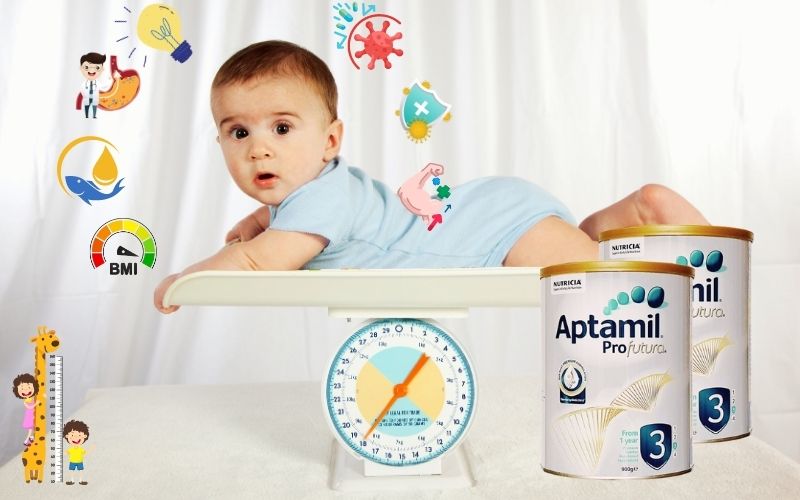 Sữa Aptamil - Dòng sữa giúp trẻ tăng cân tốt nhất