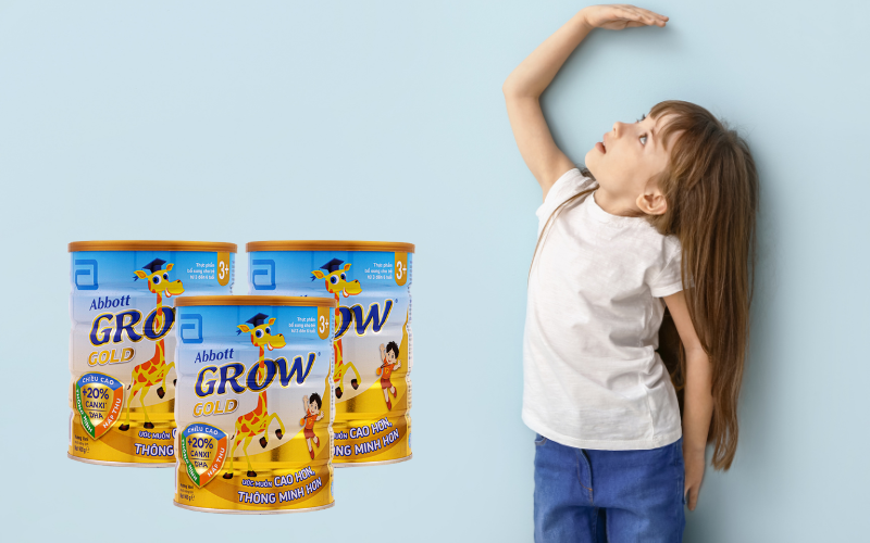 Abbott Grow - Sữa giúp bé 1 tuổi tăng chiều cao hiệu quả