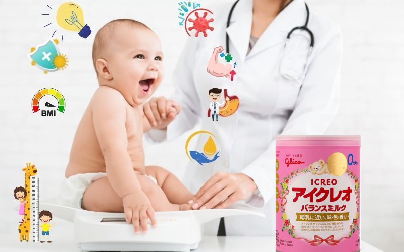 Sữa dành cho trẻ sơ sinh chậm tăng cân