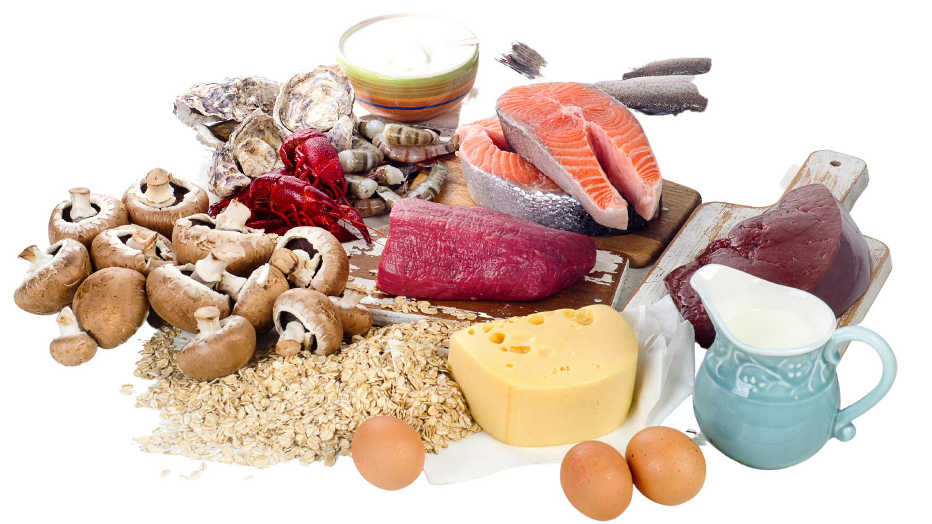 Thực phẩm bổ sung vitamin B12 cho trẻ