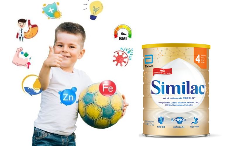 Sữa phát triển trí não tốt nhất cho bé
