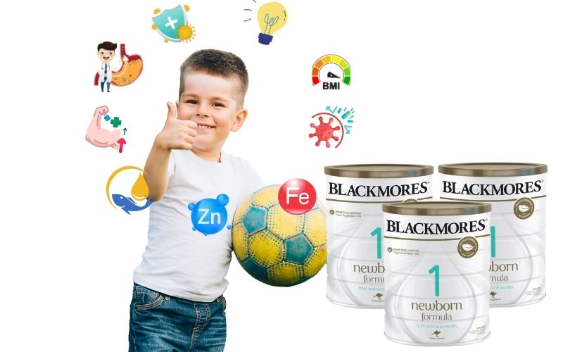 Sữa Blackmores - Loại sữa công thức dành cho trẻ thiếu máu