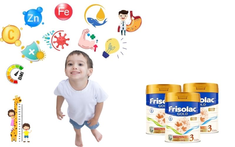 Sữa Frisolac - Sữa bổ sung sắt cho trẻ
