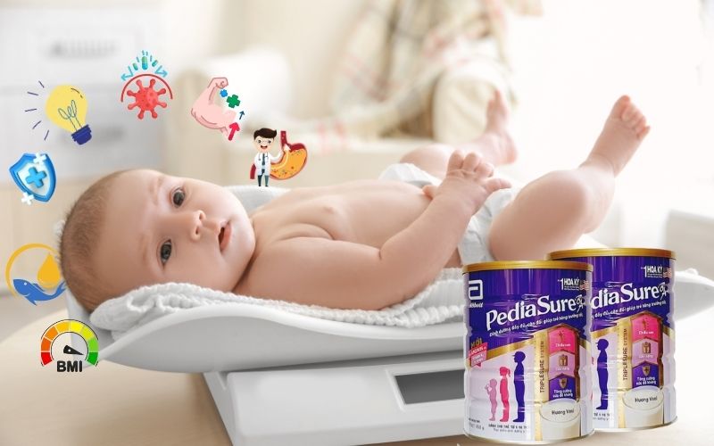 Sữa Pediasure - Giải pháp tăng cân hàng đầu cho bé trên 1 tuổi
