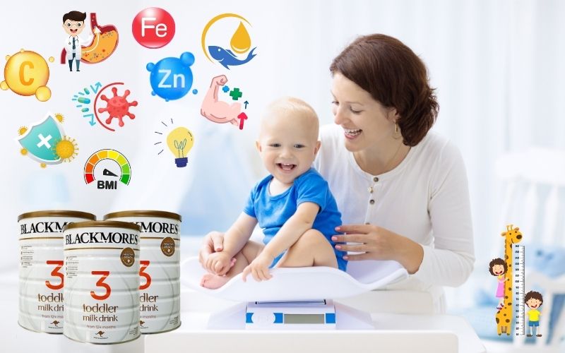 Sữa Blackmores - Sữa giúp bé 1 tuổi tăng cân hiệu quả