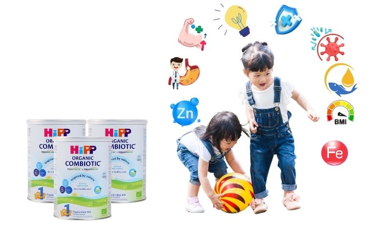 Sữa tăng cân cho bé 2 tuổi 