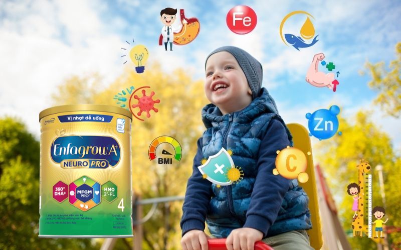 Sữa Enfagrow - Sữa cho bé nhẹ cân, biếng ăn