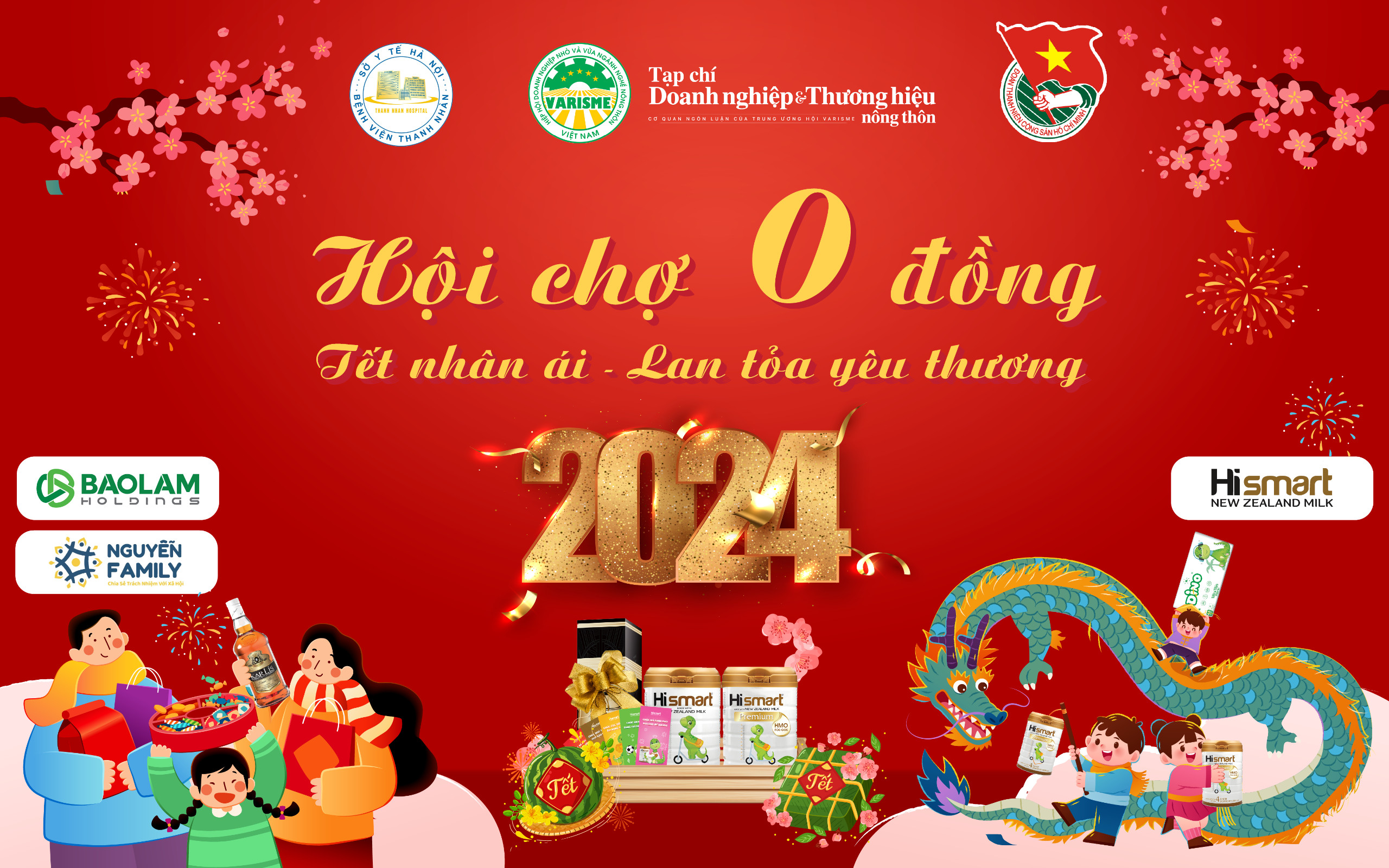 HISMART CHUNG TAY MANG MÙA XUÂN TỚI CÁC BỆNH NHÂN TẠI BỆNH VIỆN THANH NHÀN