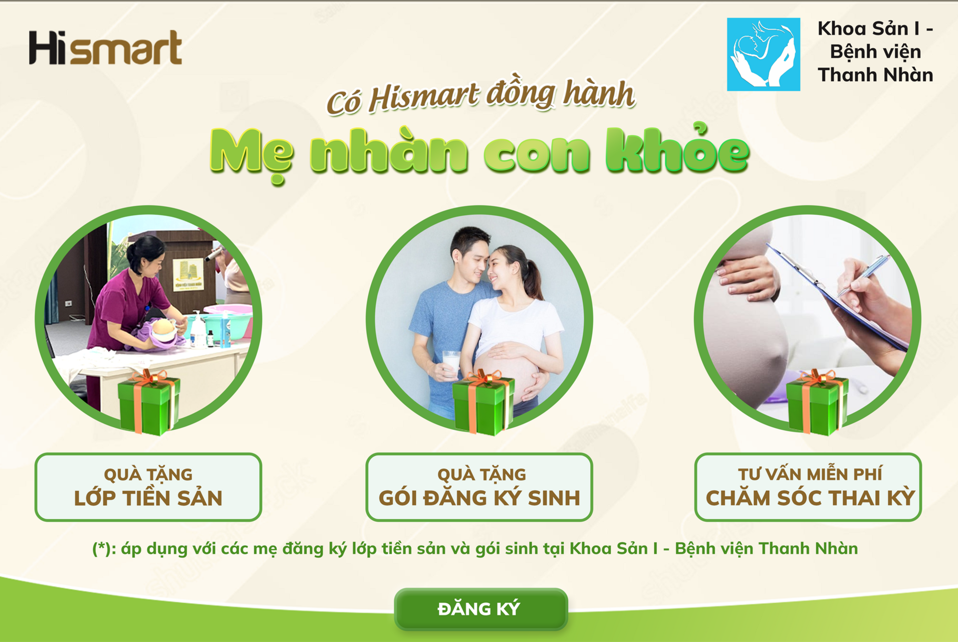 Hismart và Khoa Phụ sản I đồng hành cùng mẹ đón bé yêu