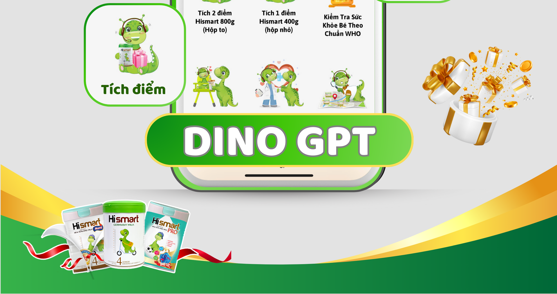 TÍCH ĐIỂM TRÊN DINOGPT SIÊU TIỆN LỢI