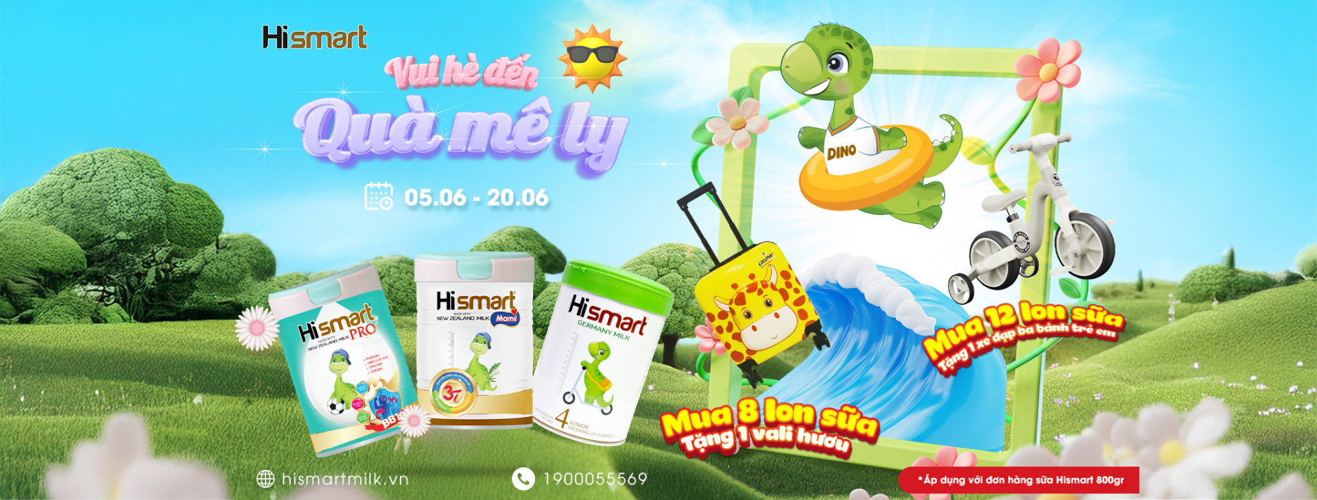 Vui hè đến - Quà mê li cùng Hismart
