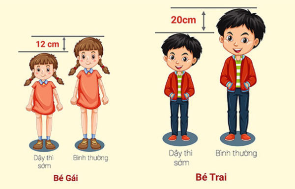 Tác Hại Của Dậy Thì Sớm Ở Trẻ Bạn Không Thể Bỏ Qua