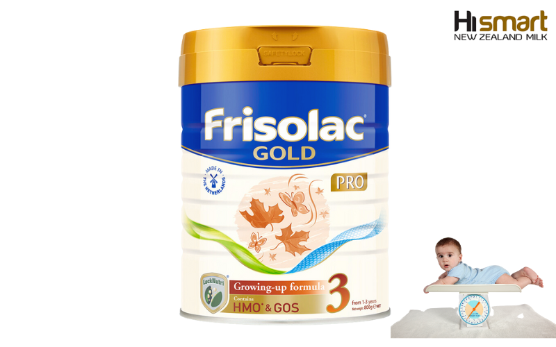 Sữa Frisolac tăng cân cho bé 3 tuổi