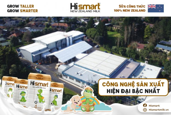 Điều gì tạo ra sữa khủng long Hismart?
