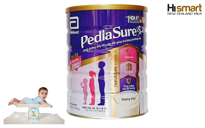 Sữa Pediasure - Giải pháp tăng cân hàng đầu cho bé dưới 1 tuổi