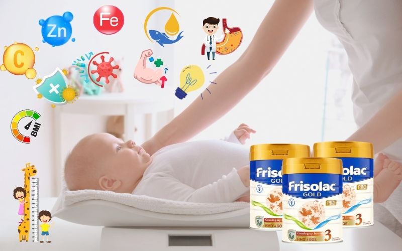Sữa Friso - Bí quyết giúp trẻ sơ sinh tăng cân một cách tự nhiên và khỏe mạnh!