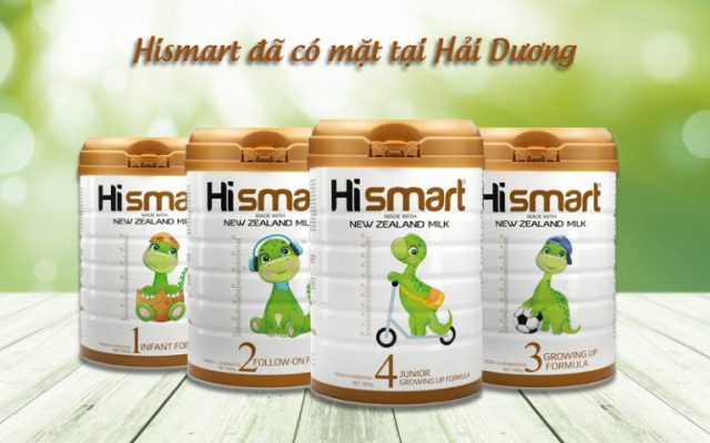 Giới thiệu sữa Hismart phát triển toàn diện cho trẻ