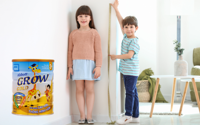 Abbott Grow - Dòng sữa giúp bé 3 tuổi tăng chiều cao