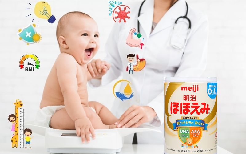 Sữa dành cho trẻ sơ sinh chậm tăng cân