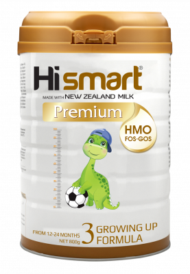 Hismart Premium số 3 cho trẻ từ 2 tuổi trở lên