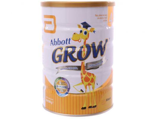 sữa phát triển trí não tốt nhất hiện nay Abbott Grow