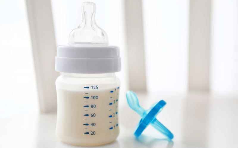 Dung tích bình sữa cho trẻ sơ sinh 