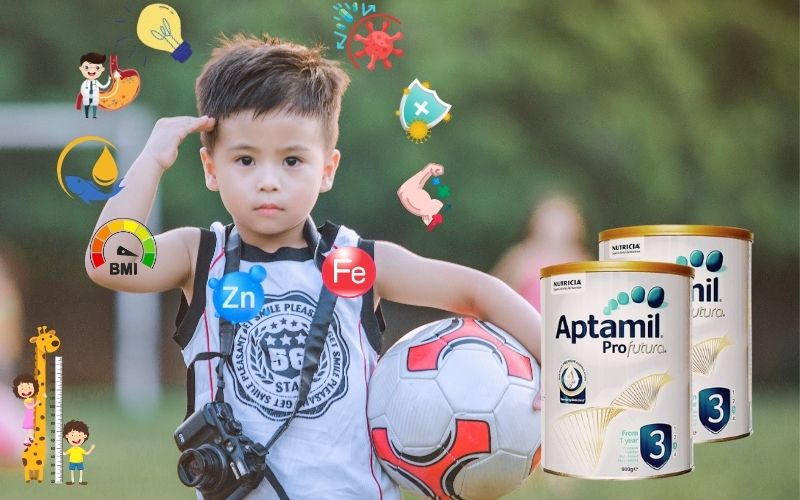 Sữa Aptamil tăng cân cho trẻ 3 tuổi
